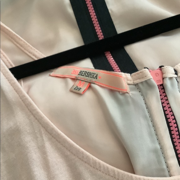 BSK Bershka bling heart tank size M - Picture 4 of 4